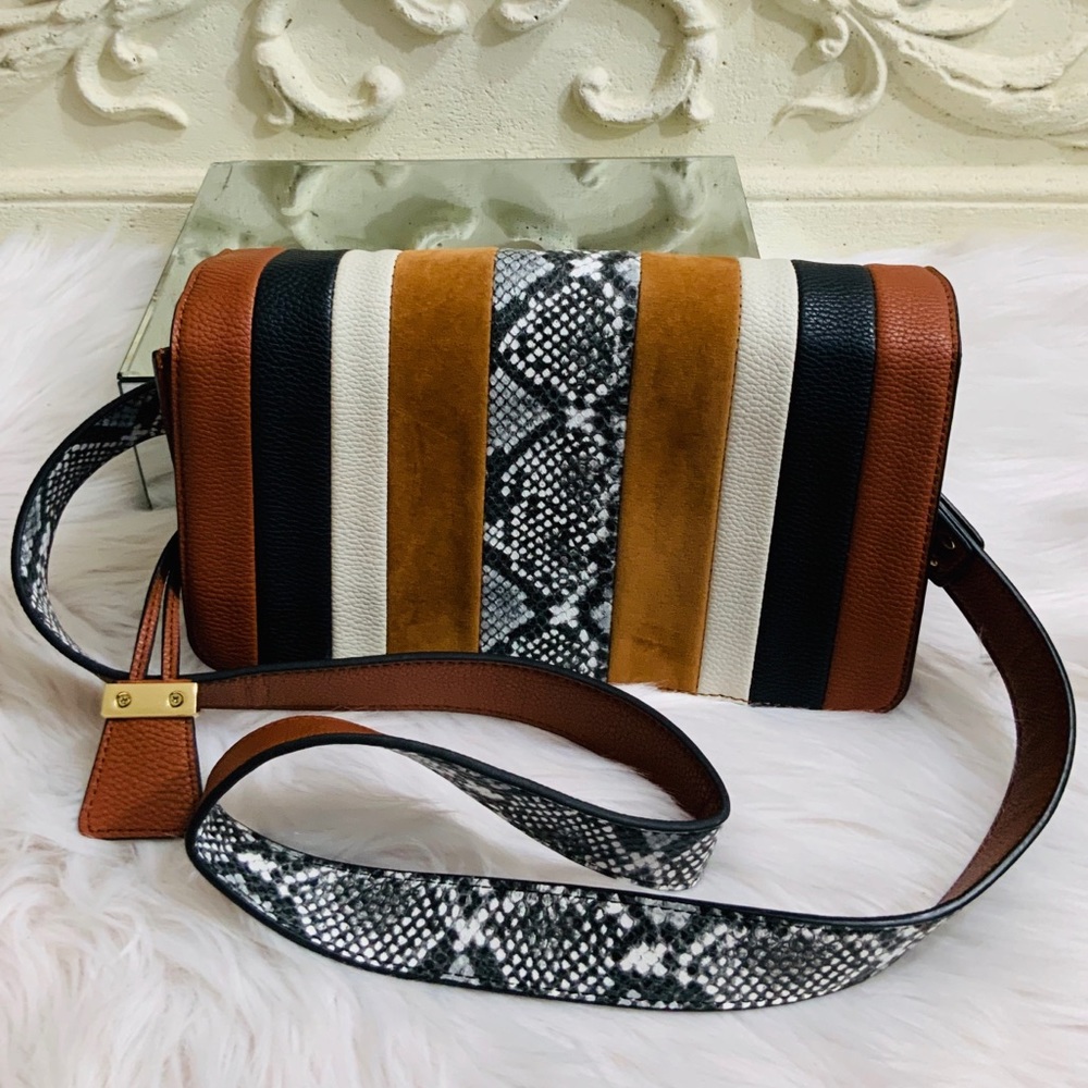 SAMMY Aubrey Cognac Crossbody Handbag NWOT